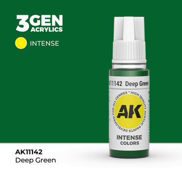 AK 3Gen Acrylics - Deep Green: Intense