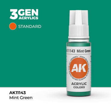AK 3Gen Acrylics - Mint Green: Standard