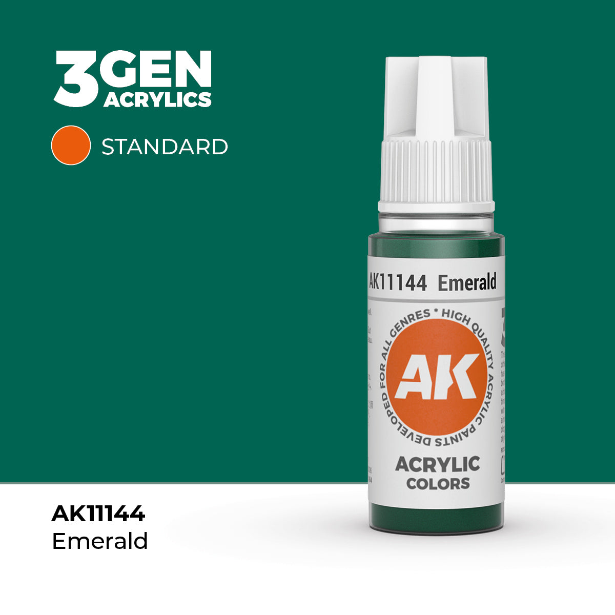 AK 3Gen Acrylics - Emerald: Standard
