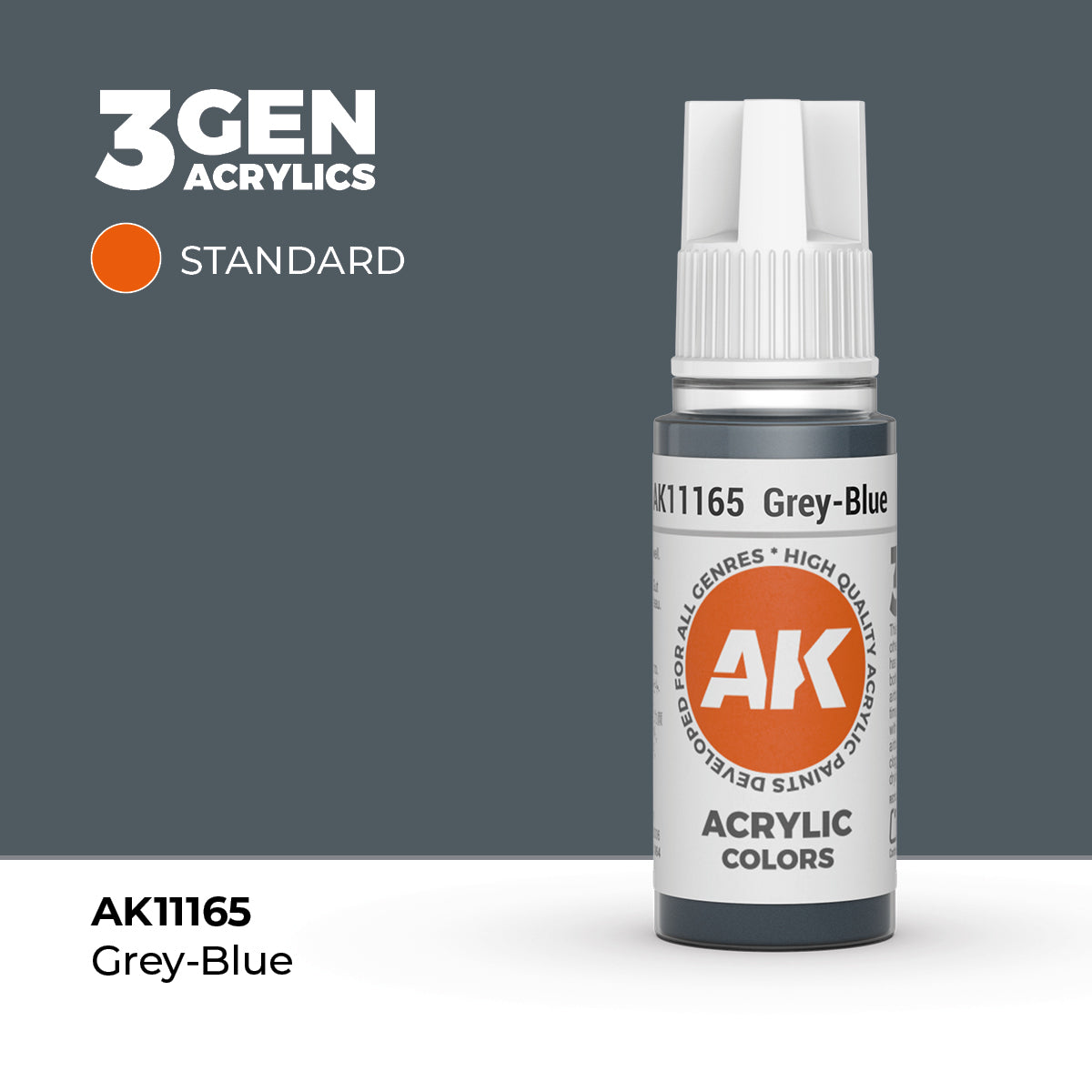 AK 3Gen Acrylics - Grey Blue: Standard
