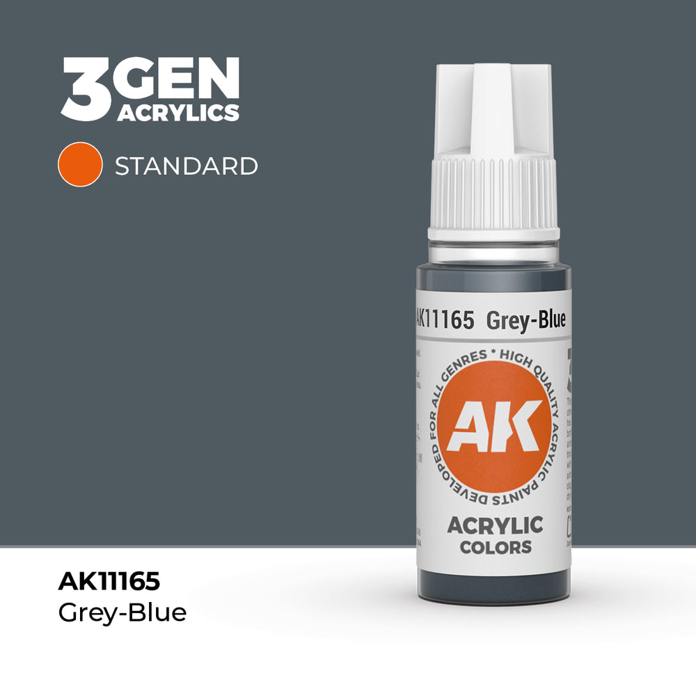 AK 3Gen Acrylics - Grey Blue: Standard