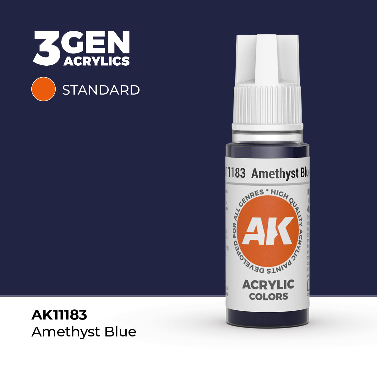 AK 3Gen Acrylics - Amethyst Blue: Standard