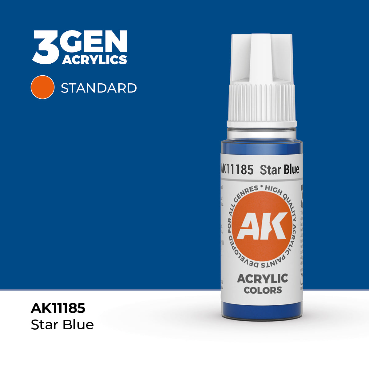AK 3Gen Acrylics - Star Blue: Standard