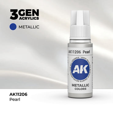 AK 3Gen Acrylics - Pearl: Metallic