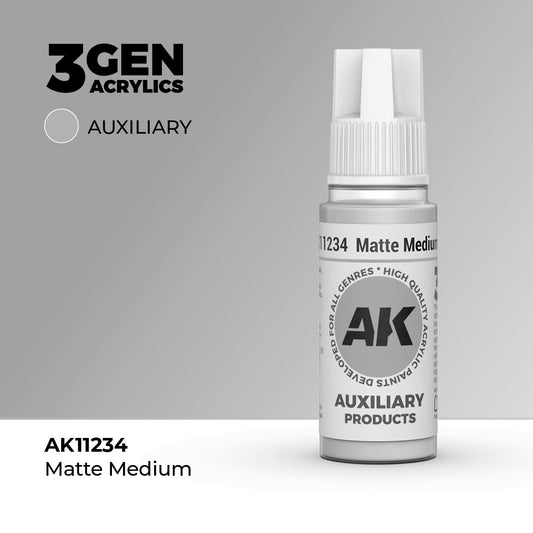AK 3Gen Acrylics - Matte Medium: Auxiliary Product