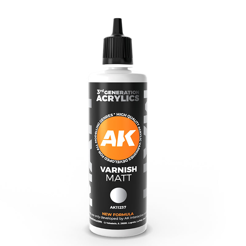 AK 3Gen Acrylics - Varnish Matt