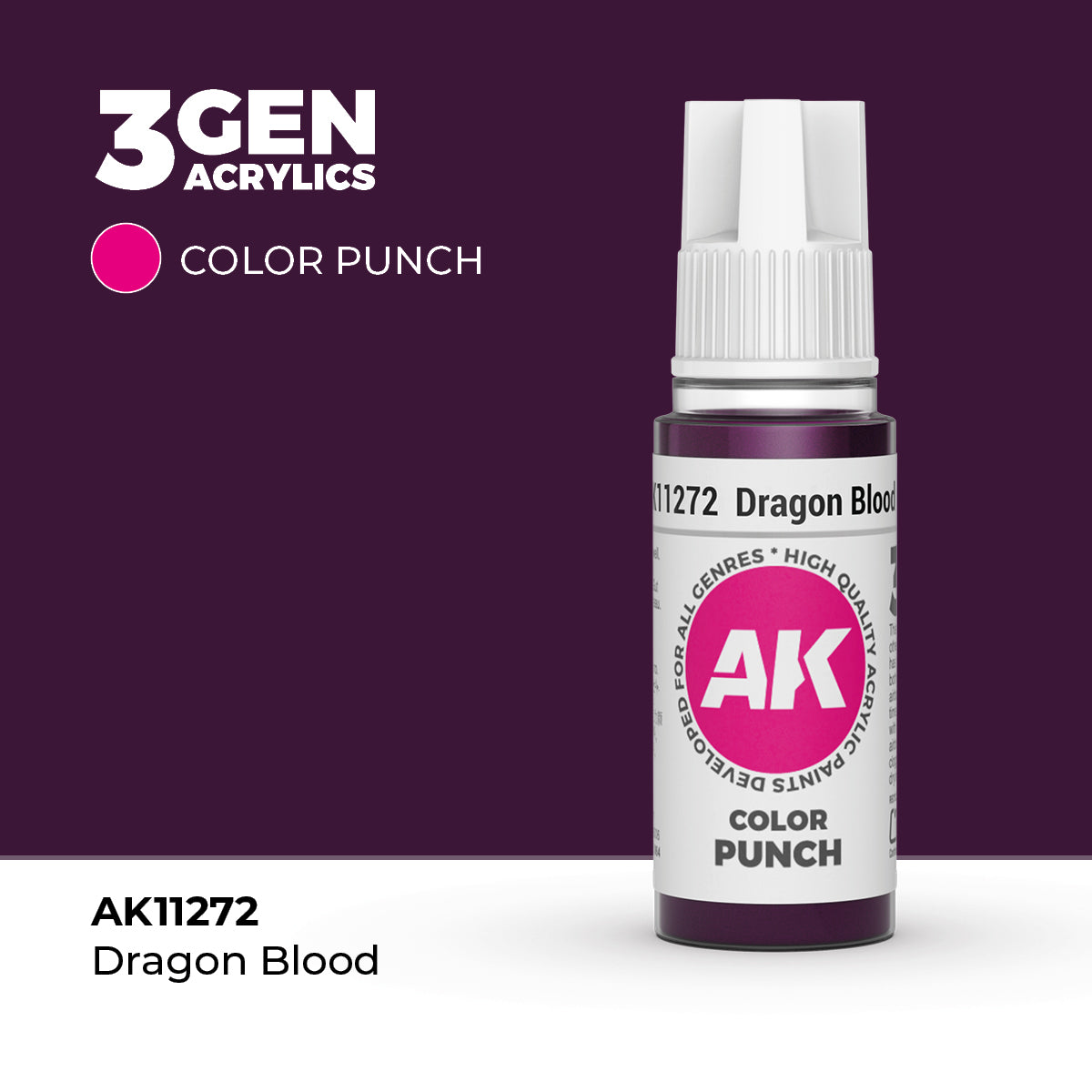 AK 3Gen Acrylics - Dragon Blood: Color Punch