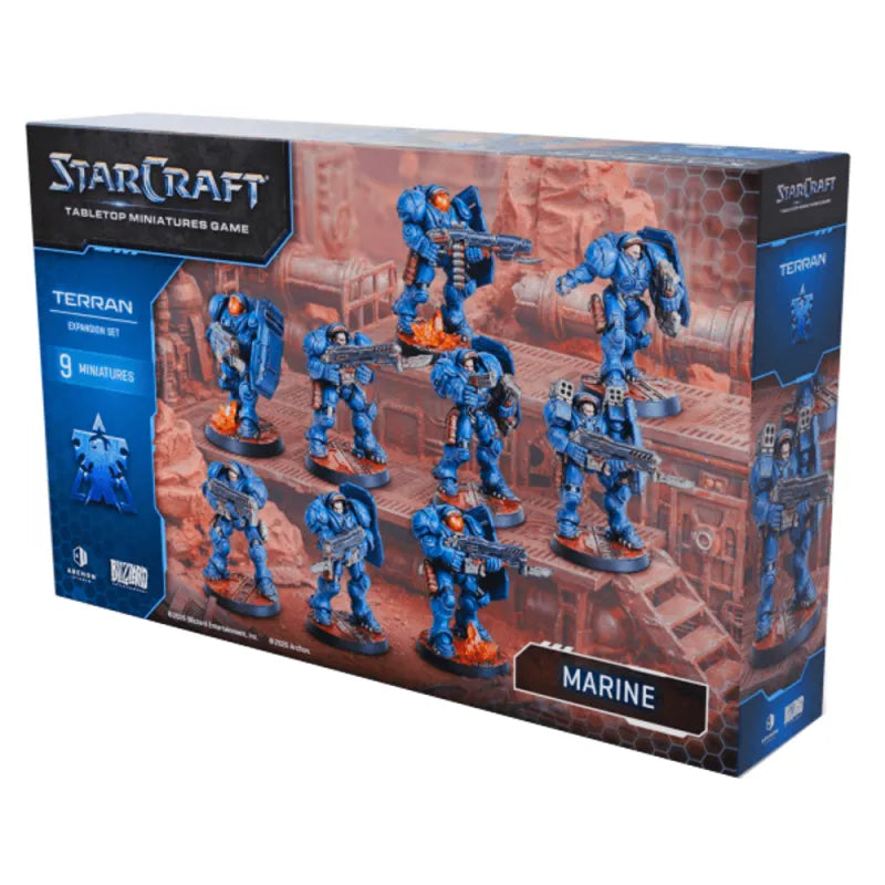 StarCraft Tabletop Miniatures Game - Marines Terran Expansion Set