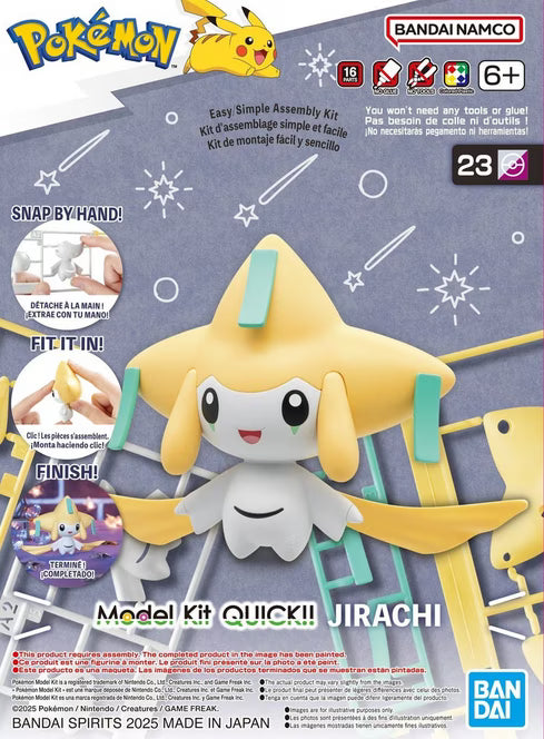 Pokemon Model Kit Quick Jirachi