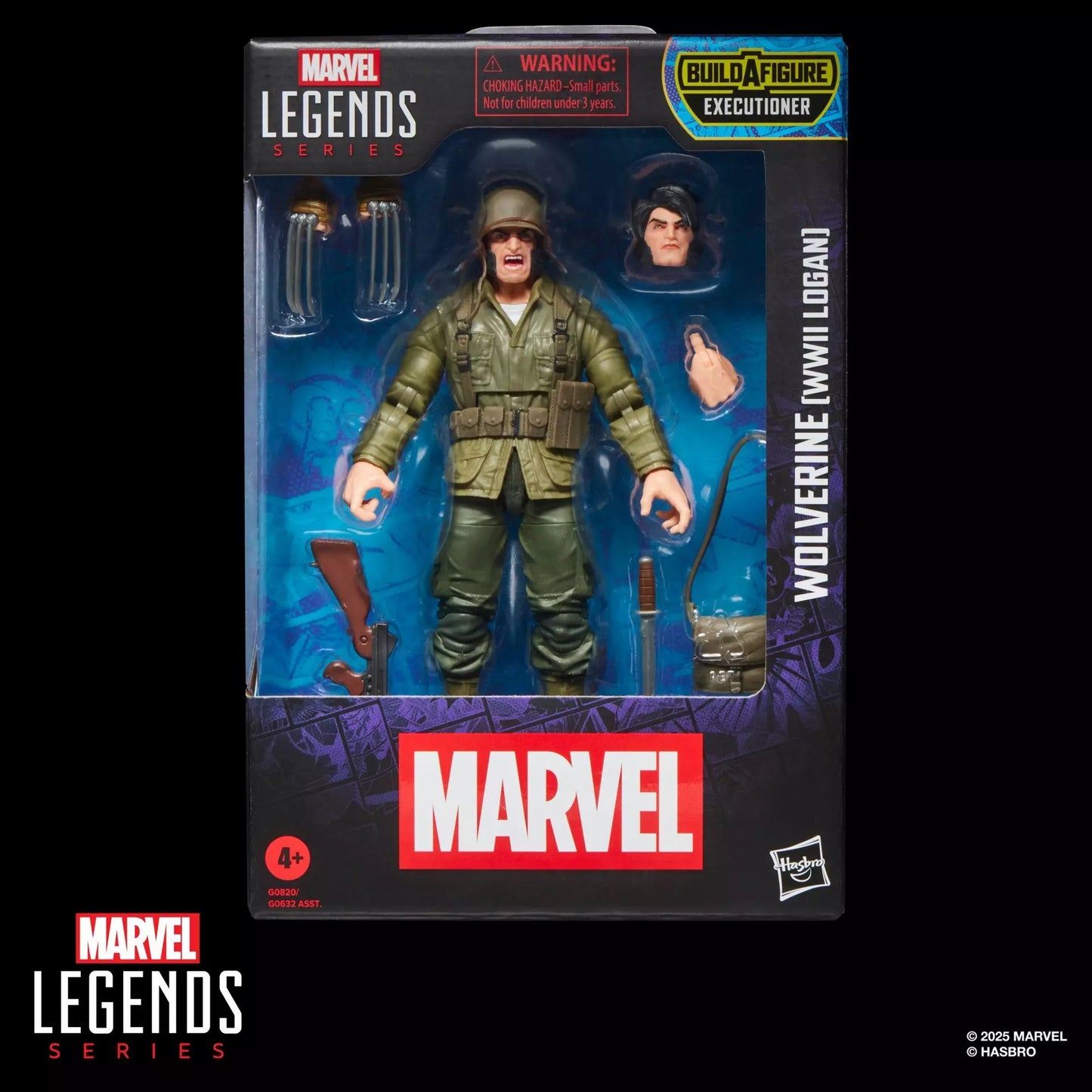 Marvel Legends Series - Wolverine [WWII Logan] Build A Figure Executioner
