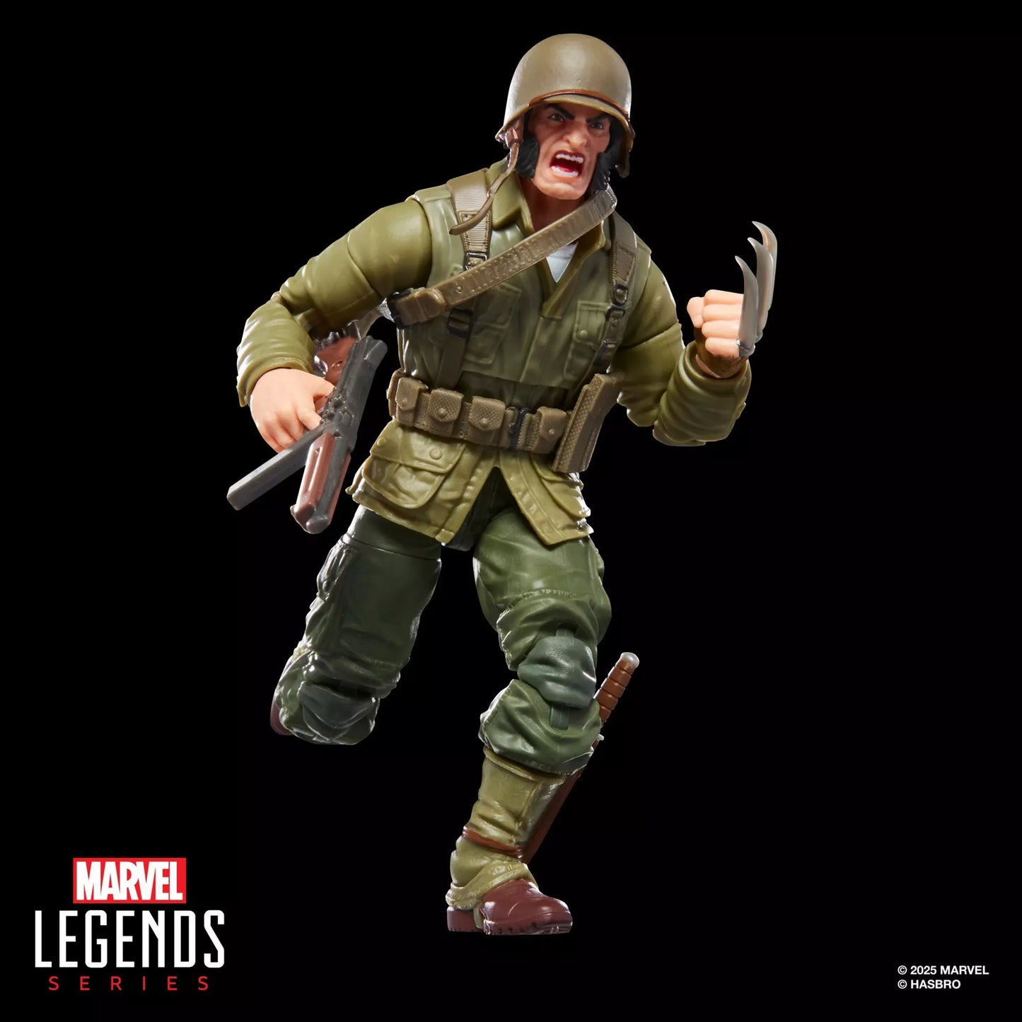 Marvel Legends Series - Wolverine [WWII Logan] Build A Figure Executioner