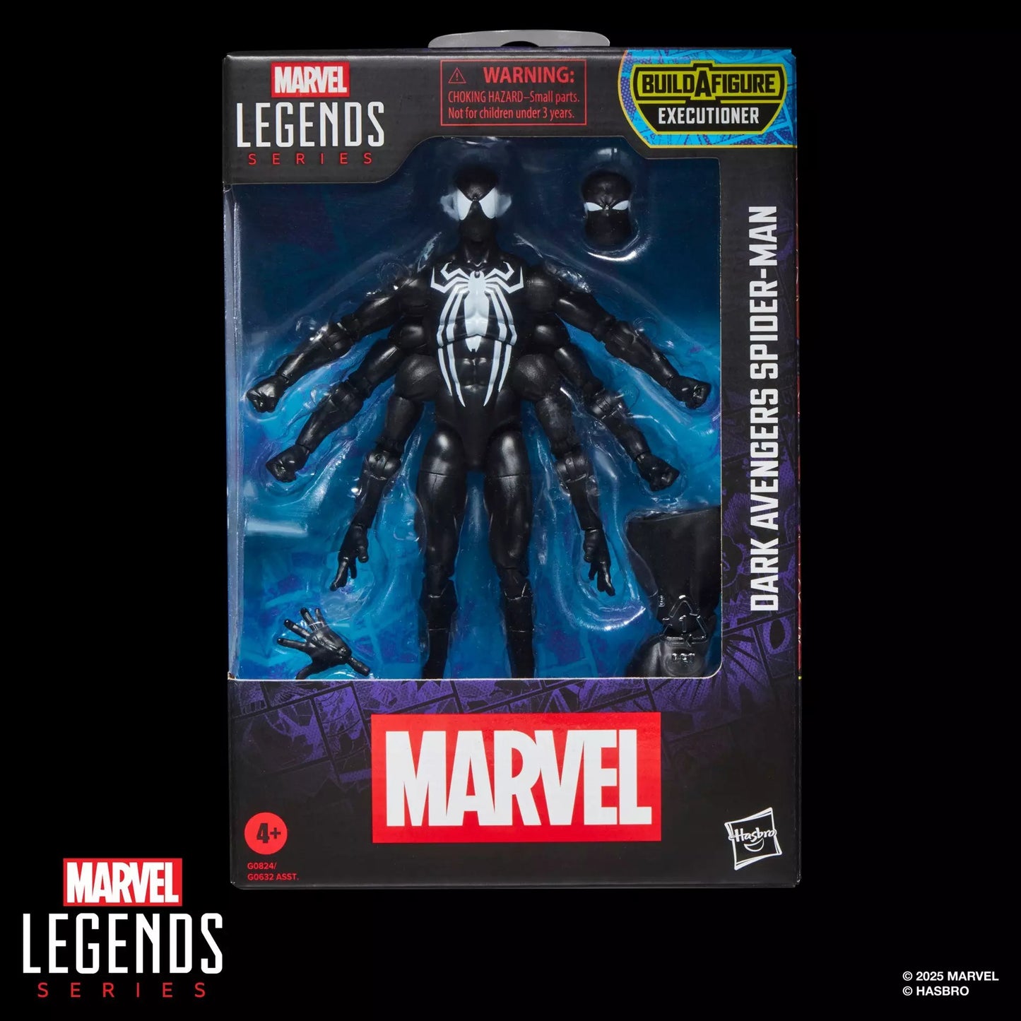 Marvel Legends Series - Dark Avengers Spider-Man Build A Figure Executioner