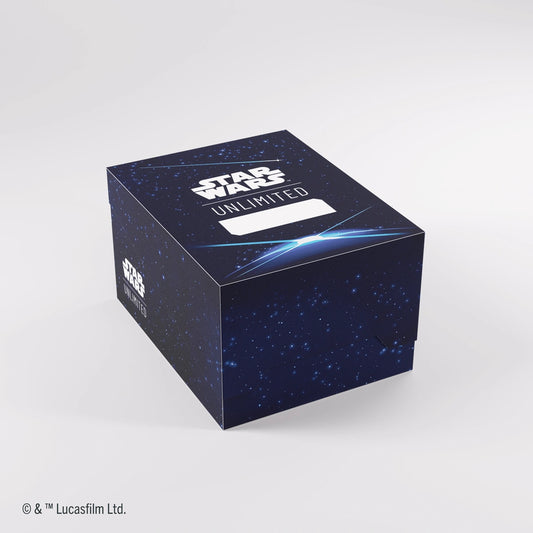Star Wars Unlimited - Jump to Lightspace Soft Crate Twin Suns (Card Back Blue)