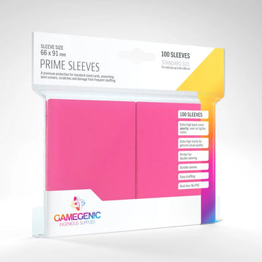 Gamegenic Prime Sleeves - Pink