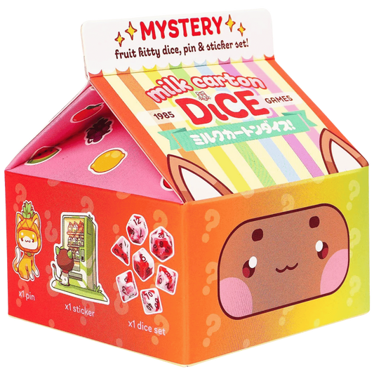 Kawaii Cat Mystery Milk Dice - Fruit Meadows Edition