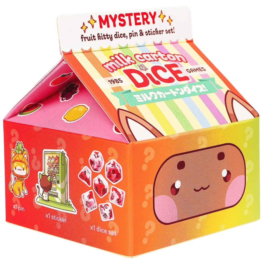 Kawaii Cat Mystery Milk Dice - Fruit Meadows Edition