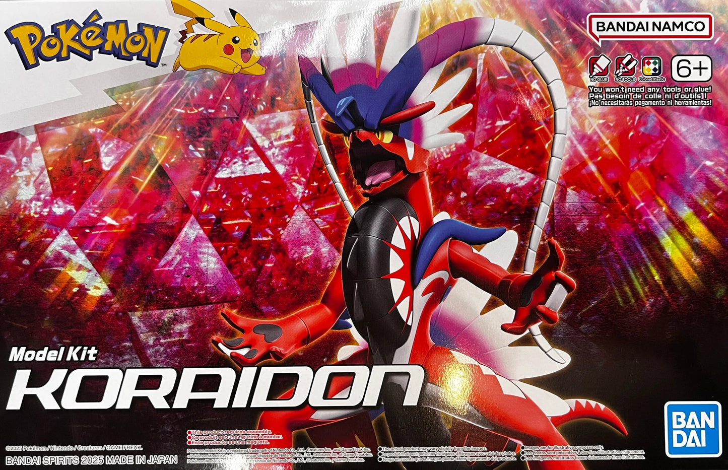 Bandai Pokemon Model Kit - Koraidon