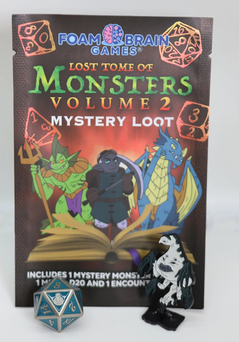 Foam Brain Games - Lost Tome of Monsters Volume 2 Mystery Loot