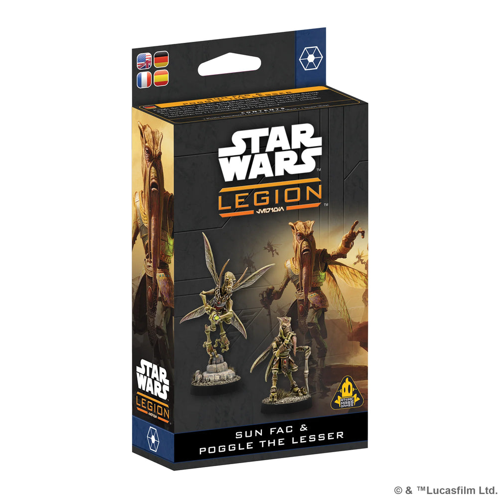 Star Wars: Legion - Sun Fac & Poggle the Lesser