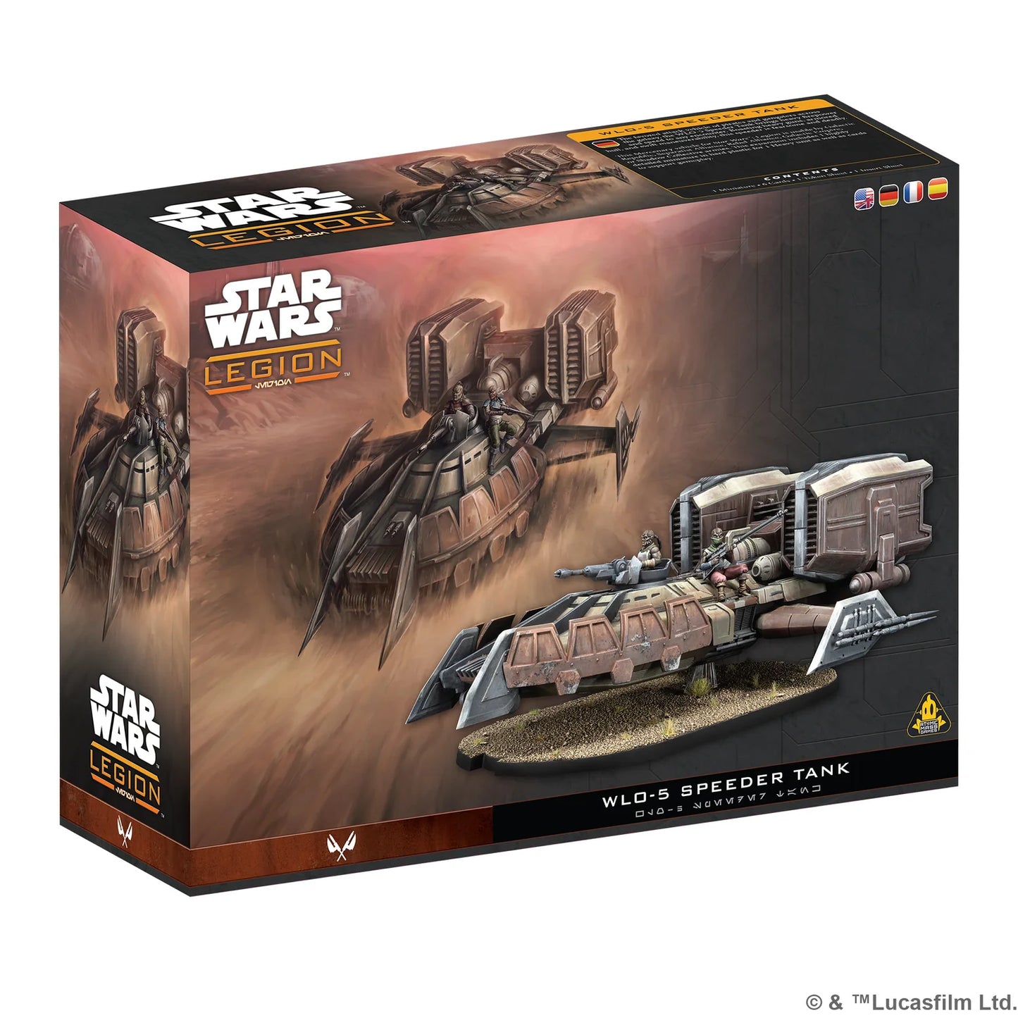 Star Wars Legion: WL0-5 Speeder Tank