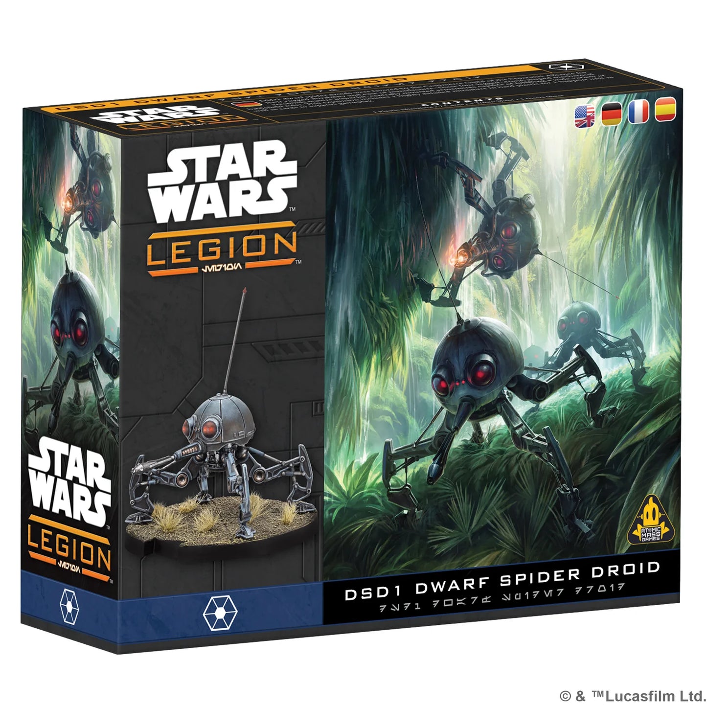 Star Wars Legion - DSD1 Dwarf Spider Droid