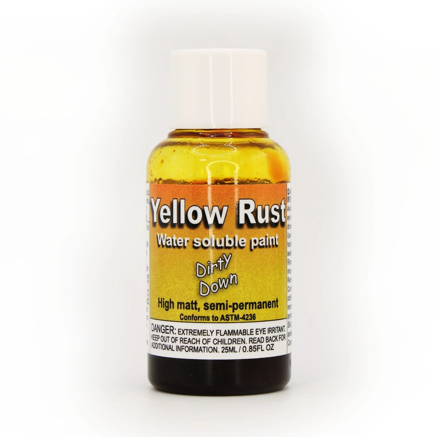 Dirty Down - Yellow Rust Paint (25ml)
