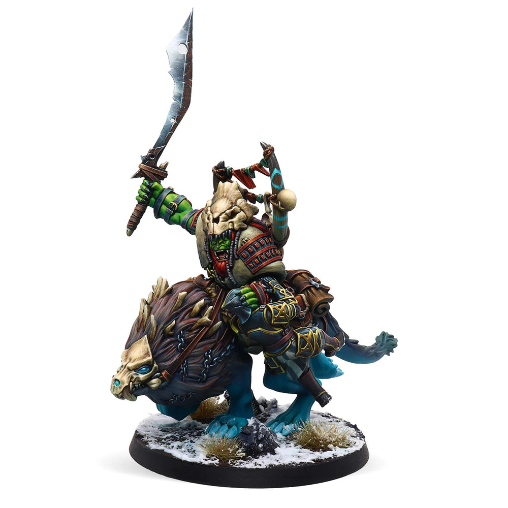 Warcrow - Northern Tribes: Mounted Wrathmane