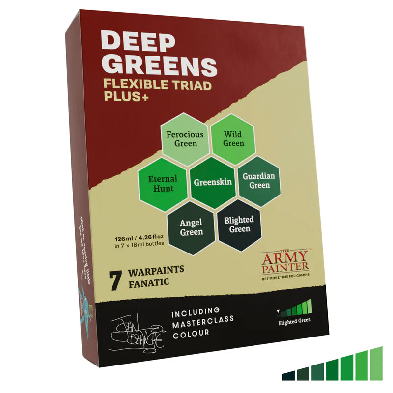 The Army Painter - Deep Greens Flexible Triad Plus+