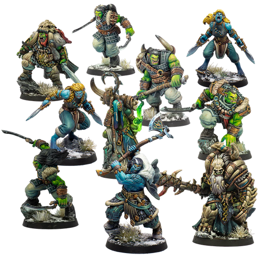 Warcrow - Northern Tribes Action Pack