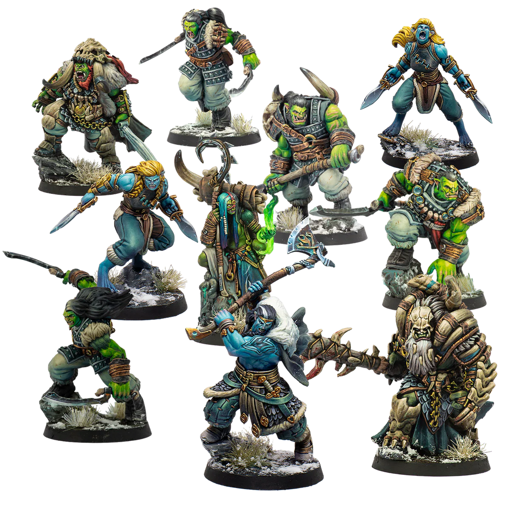 Warcrow - Northern Tribes Action Pack