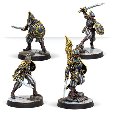 Warcrow - Hegemony: Black Legion Bucklermen