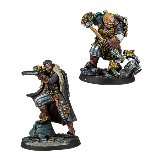 Warcrow - Hegemony: Gunnery Corporal & Engineer