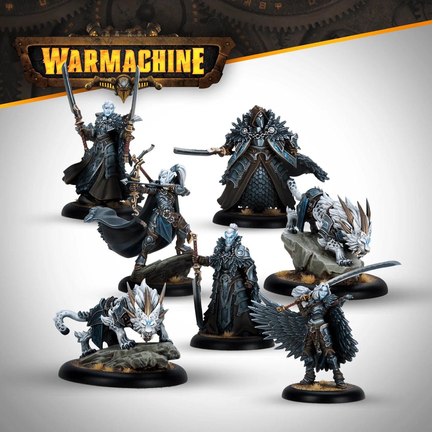 Warmachine - Dusk Final Hunt Command Cadre (HIPS)