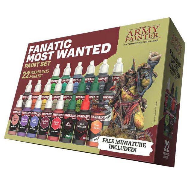 Army Painter - Warpaints Fanatic: Most Wanted Paint Set