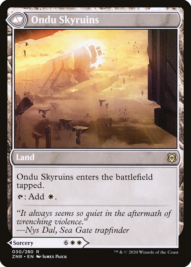Ondu Inversion (Back)