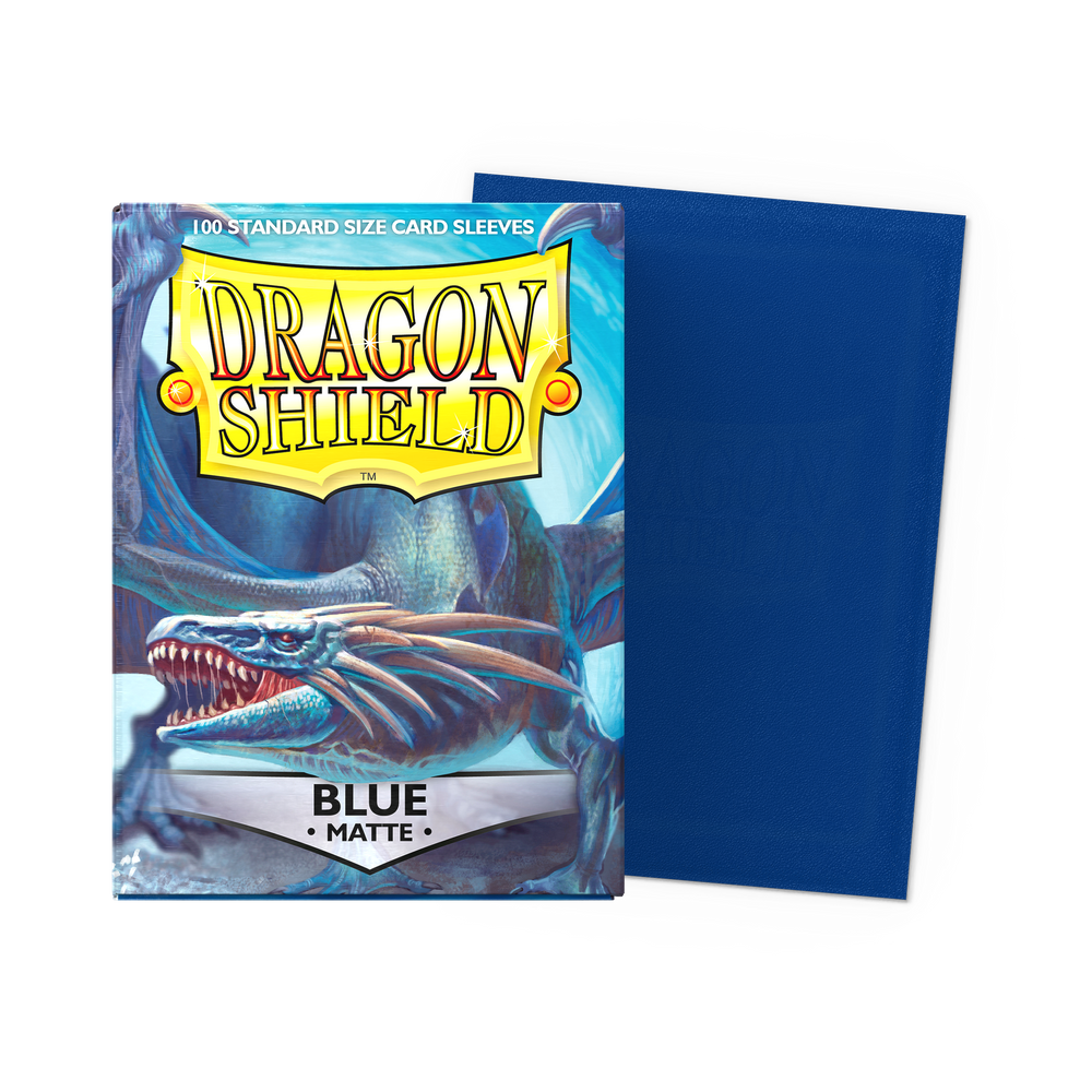 Dragon Shield Blue Matte - Standard Size