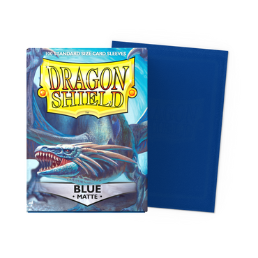 Dragon Shield Blue Matte - Standard Size