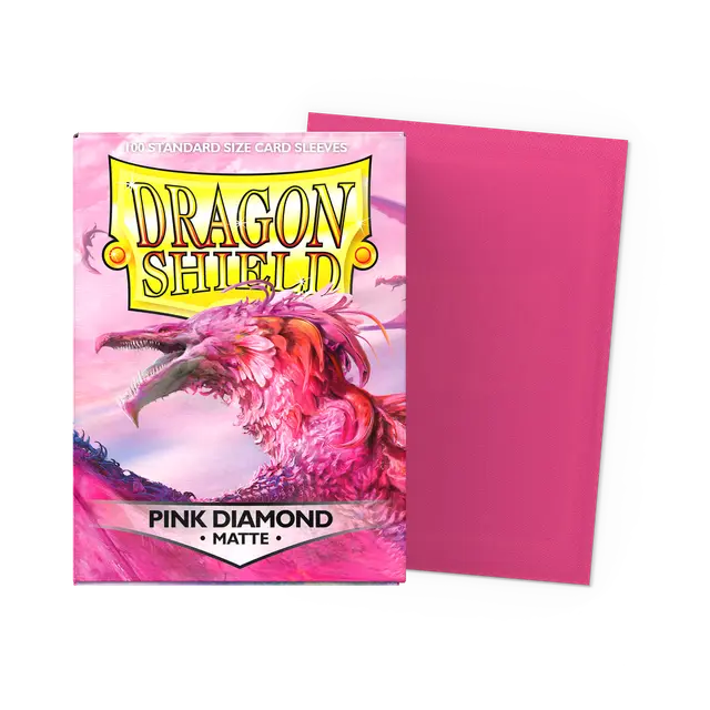 Dragon shield matte Pink diamond