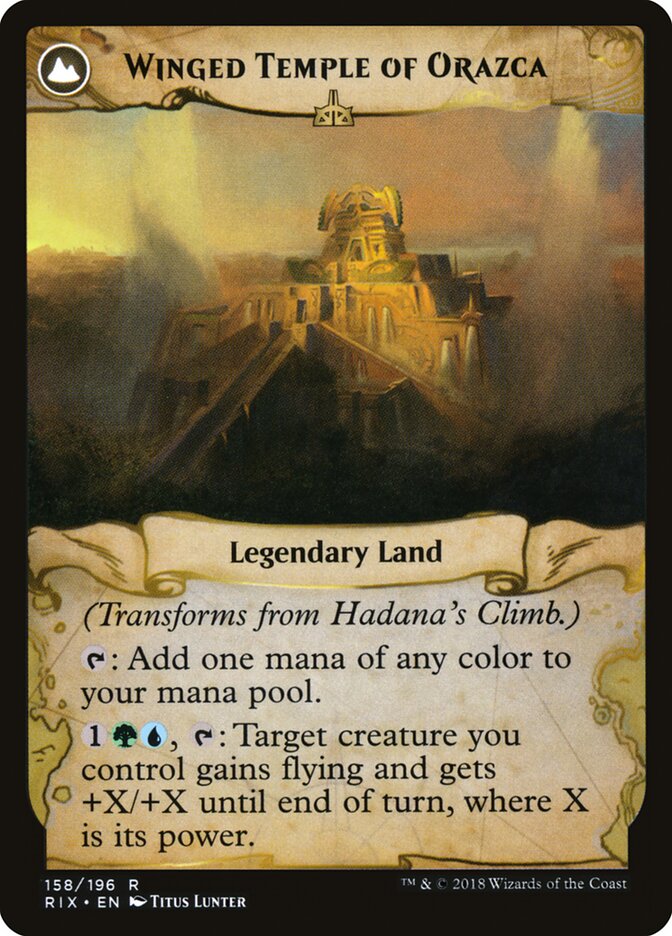 Hadana's Climb (Back)