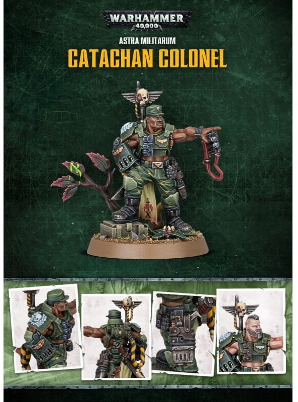 Warhammer Commemorative Series - Astra Militarum: Catachan Colonel