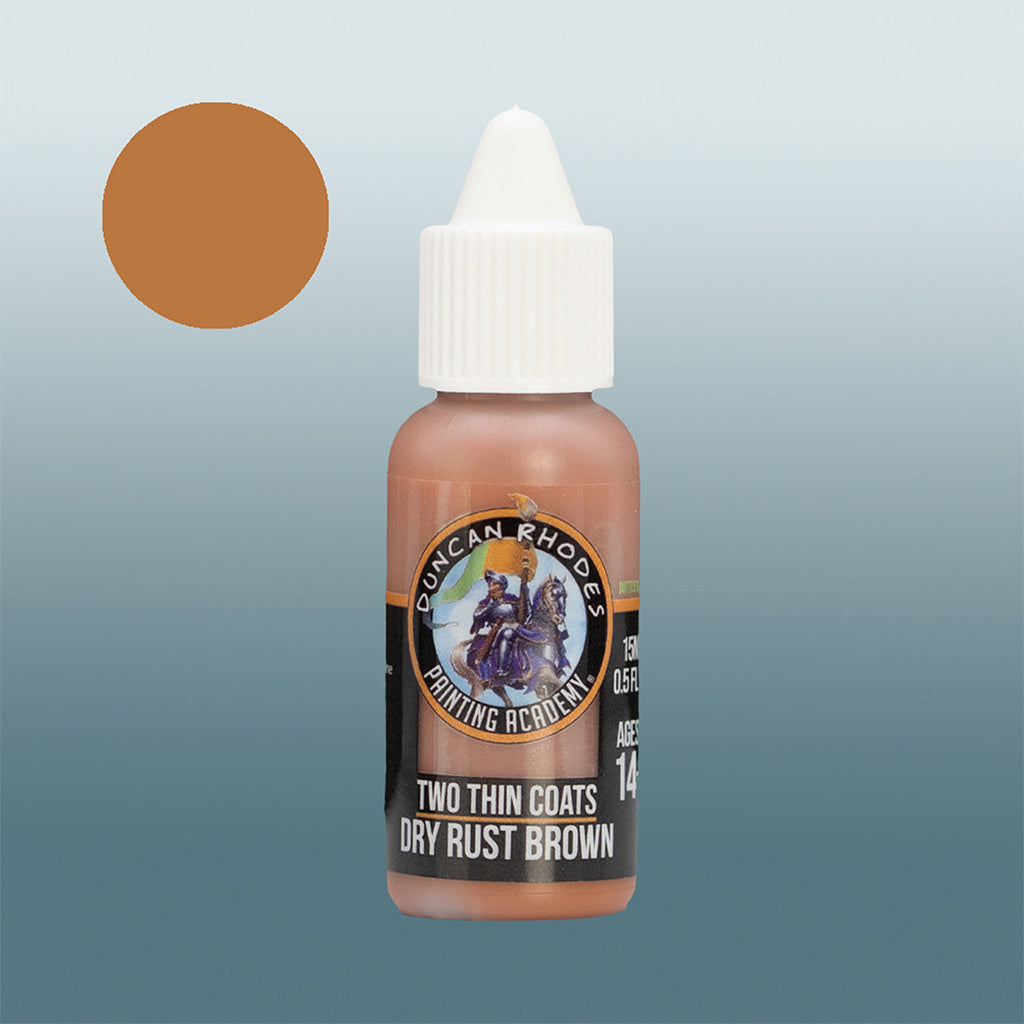 Duncan Rhodes - Two Thin Coats: Dry Rust Brown
