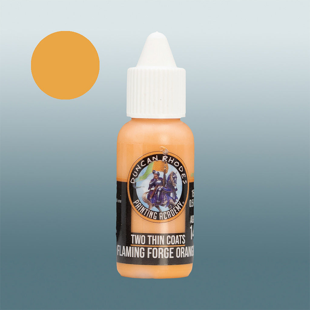 Duncan Rhodes - Two Thin Coats: Flaming Forge Orange