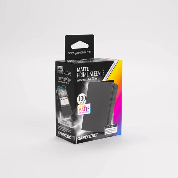 Gamegenic Matte Prime Sleeves - Black