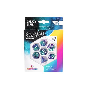 Galaxy Series -  Neptune - RPG  Dice Set