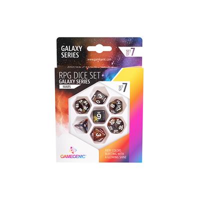 Galaxy Series - Mars- RPG Dice Set