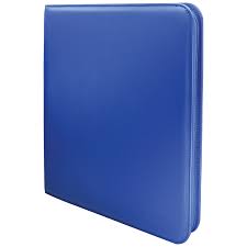 Ultra Pro 12 Pocket Zippered Pro-Binder (Blue)