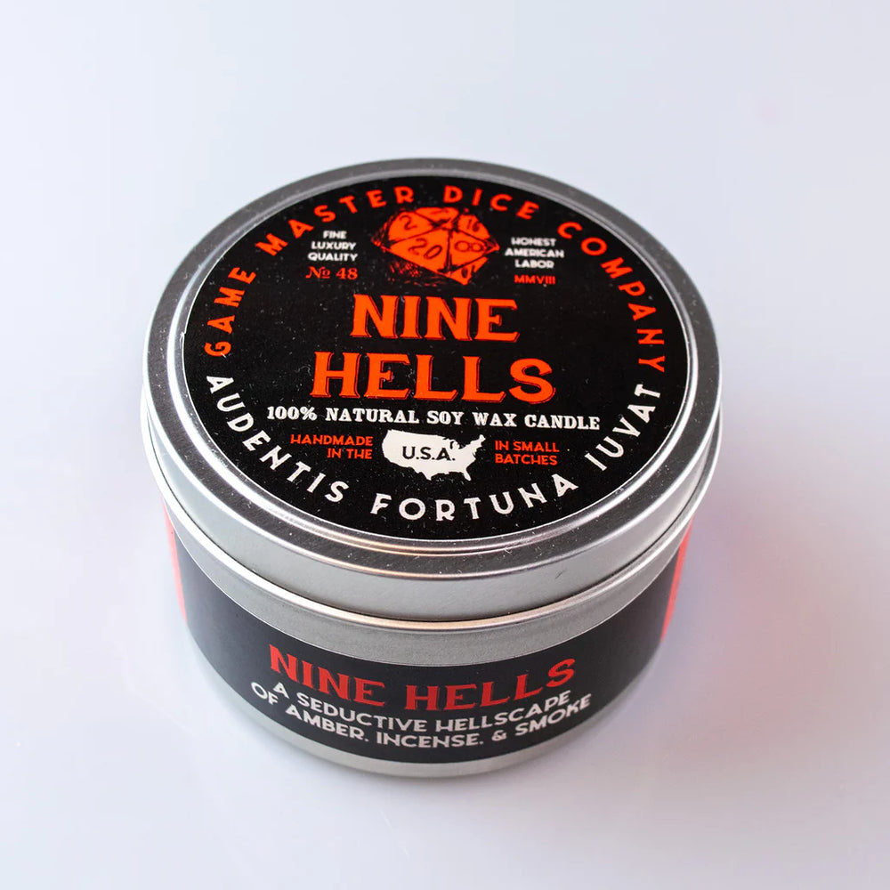 Nine Hells Gaming Candle