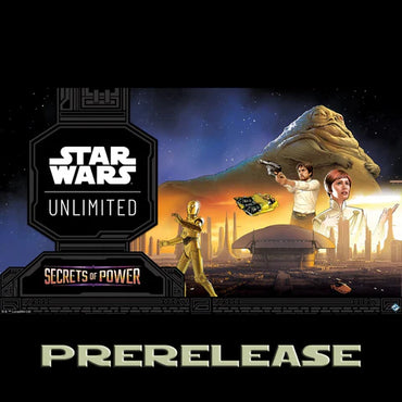Star Wars Unlimited Secrets of Power Prerelease