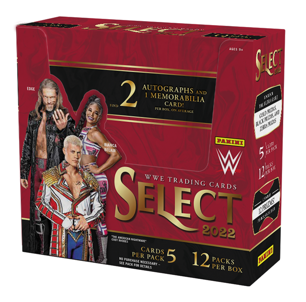 2022 PANINI SELECT WWE TRADING CARD BOX (HOBBY)