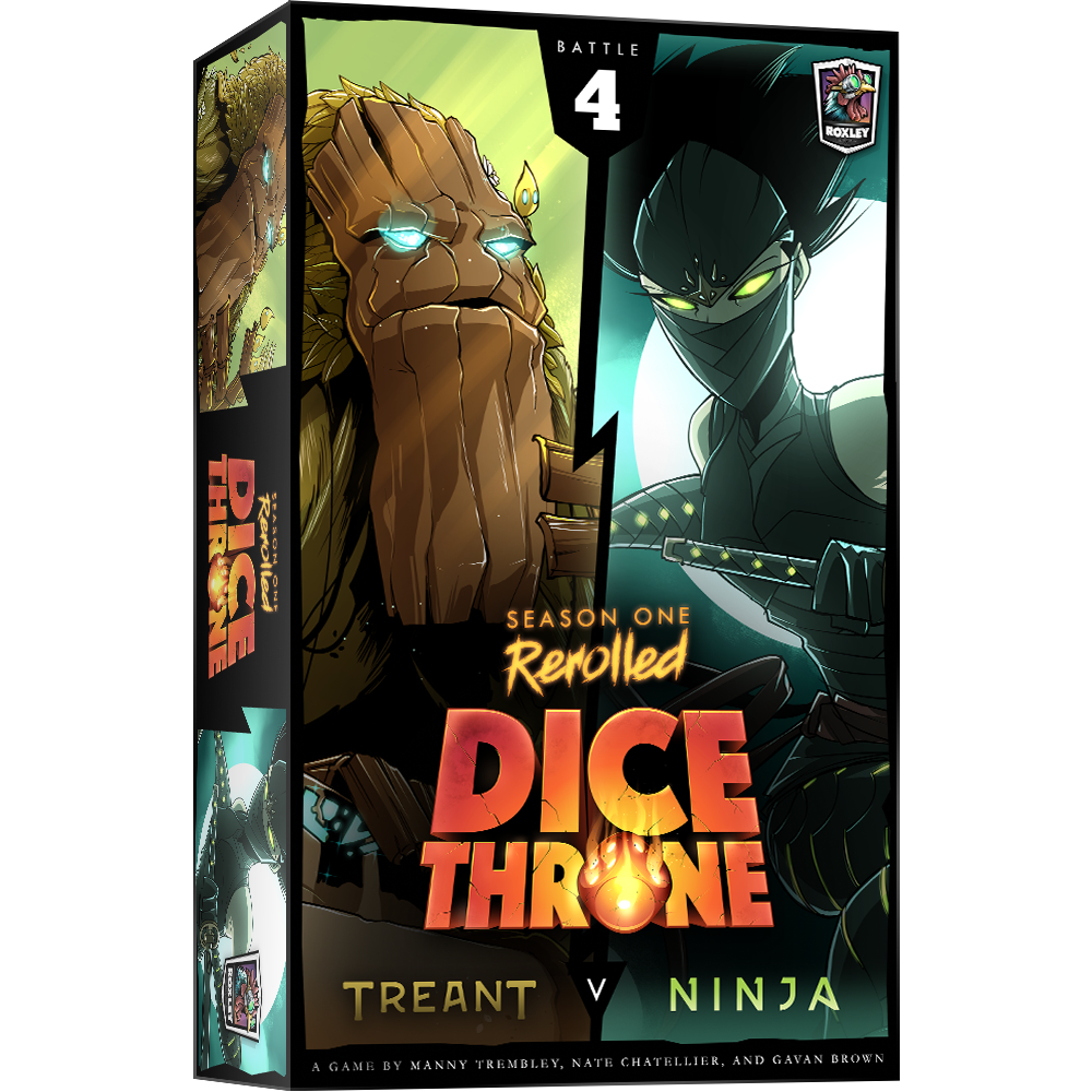 DICE THRONE SEASON ONE - BOX 4 - TREANT VS NINJA